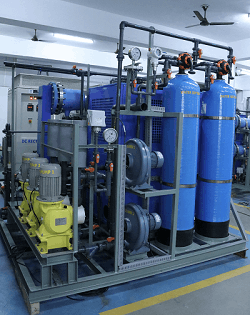 image of pristine water disinfection technology deployed in guyana