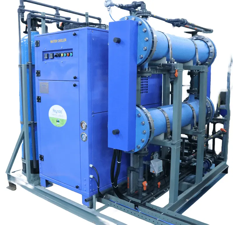 brine based water disinfection and purification system by pristine water